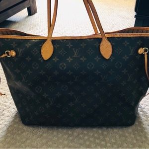 LV monogrammed large tote